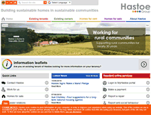 Tablet Screenshot of hastoe.com